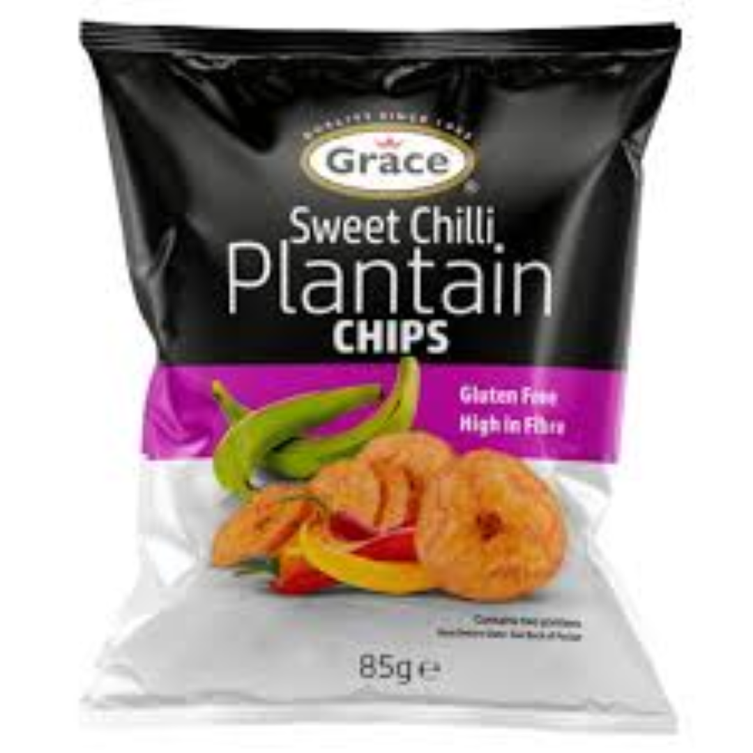 FLOYDEEZ PLANTAIN CRISPS THAI SWEET CHILLI 50G